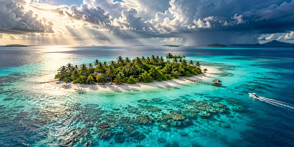 Raise the ground, regrow the reef